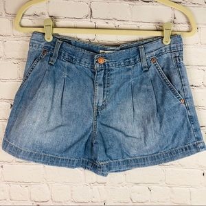 high waist jeans shorts levis